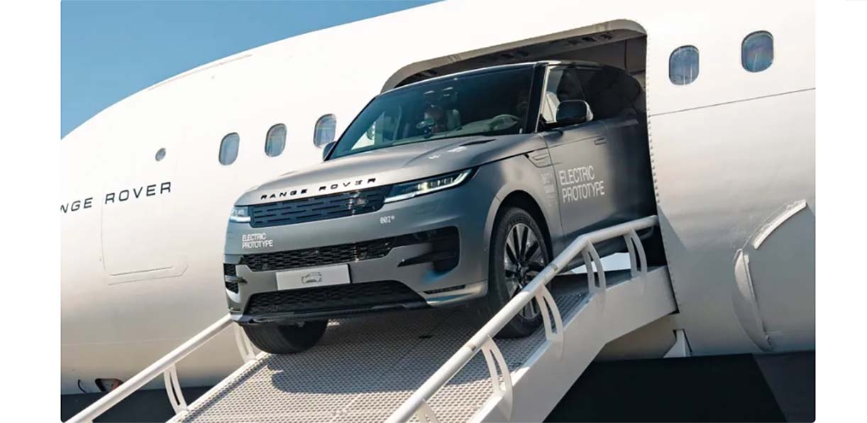 Prijs indicatie Range Rover Sport Electric