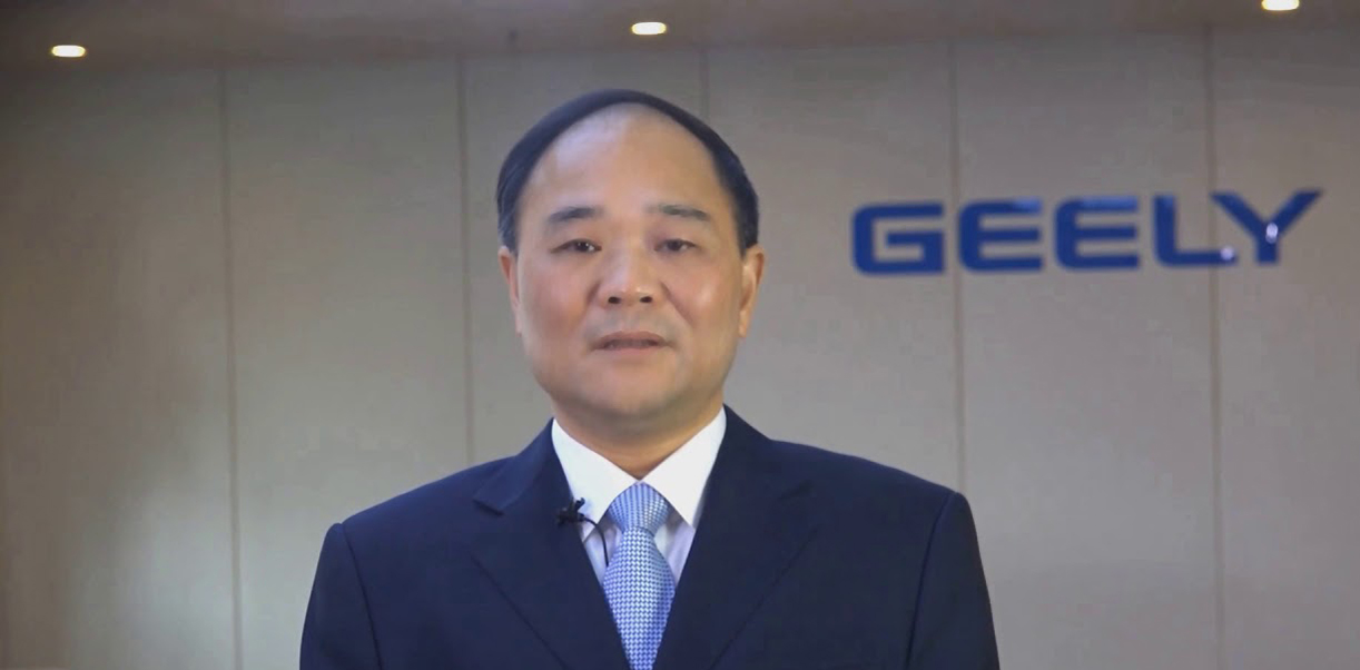 Geely topman Li Shufu geeft het stuur uit handen