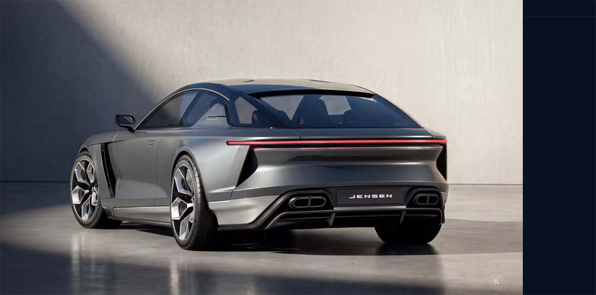 Herboren Jensen Interceptor wordt een 4-deurs GT
