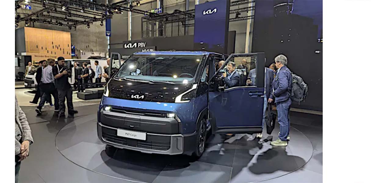 Kia steelt de bedrijfswagenshow met de PV7