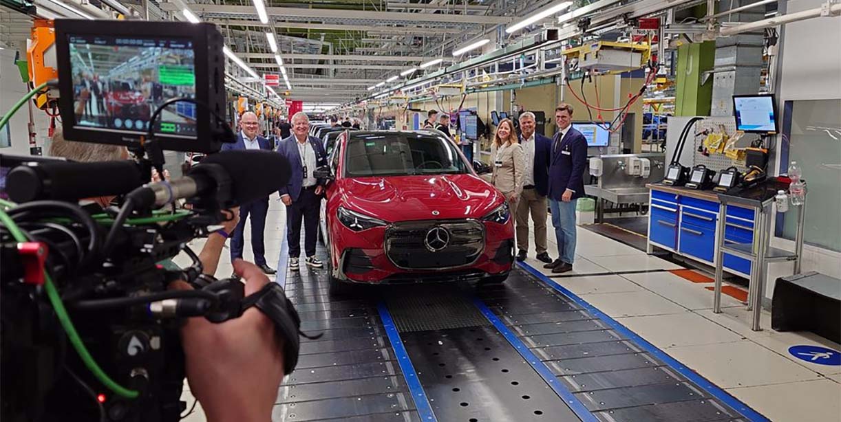 Productiestart van nieuwe Mercedes-Benz GLA