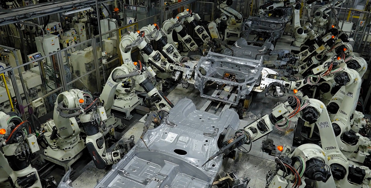 Toyota plant de inzet van 400.000 robots