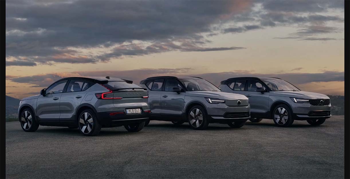 Update voor Volvo EX40, EC40 en XC40