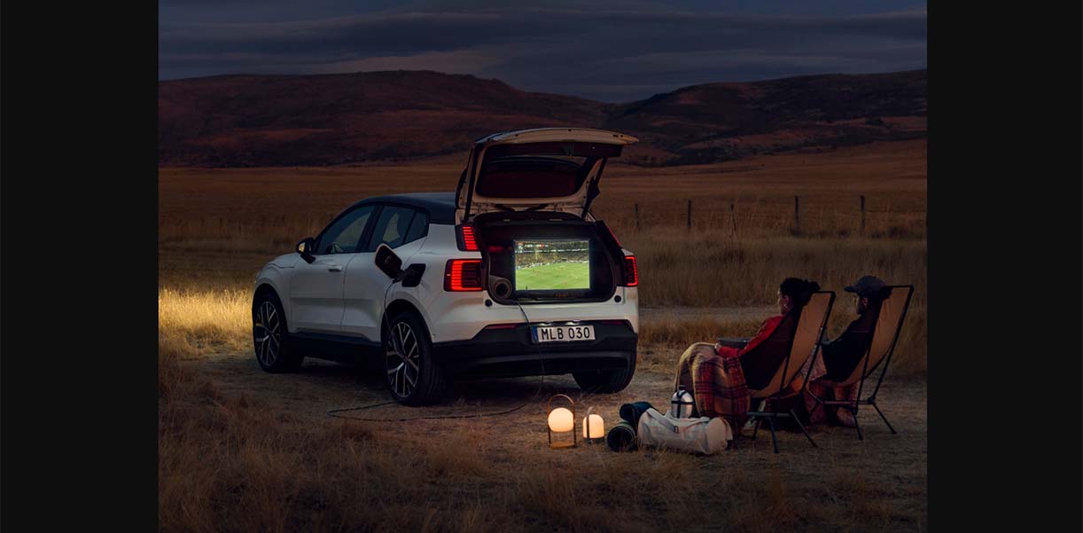Volvo maakt van de EX30 een rijdende powerbank