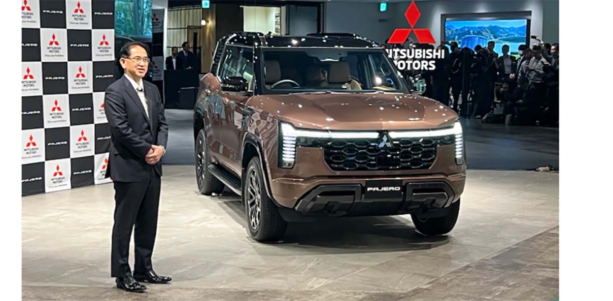 Nieuwe Mitsubishi Pajero maakt indruk